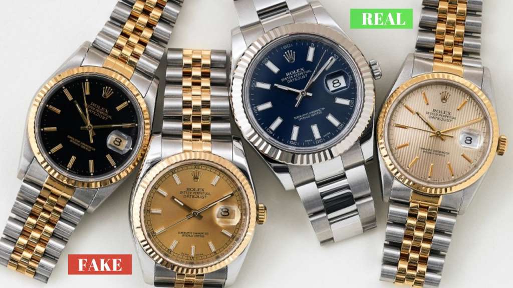 Rolex Fake vs Real