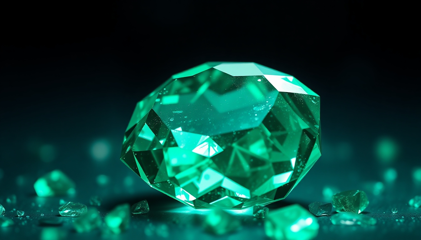 Emerald gemstone