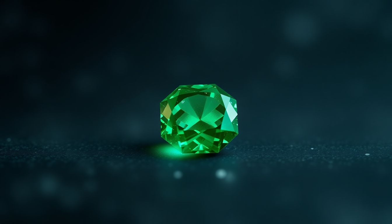 Emerald gemstone