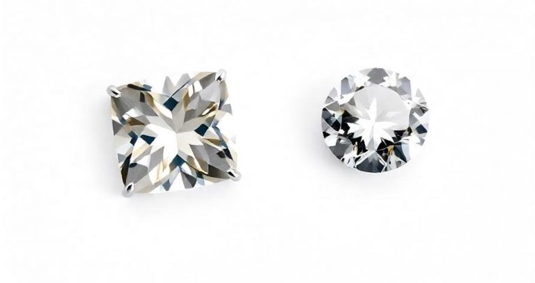 Round and Cushion Diamond