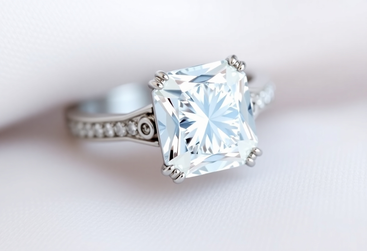 Cushion Cut Diamond Ring