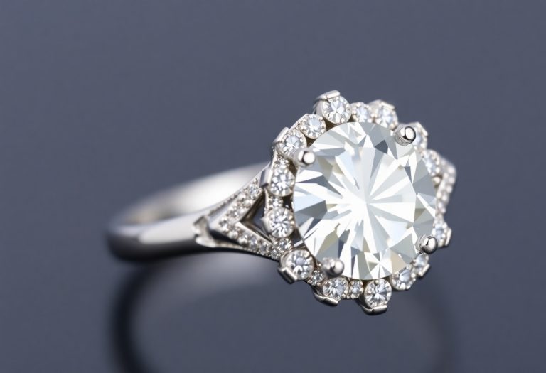 Lab Grown Diamond Engagement Ring