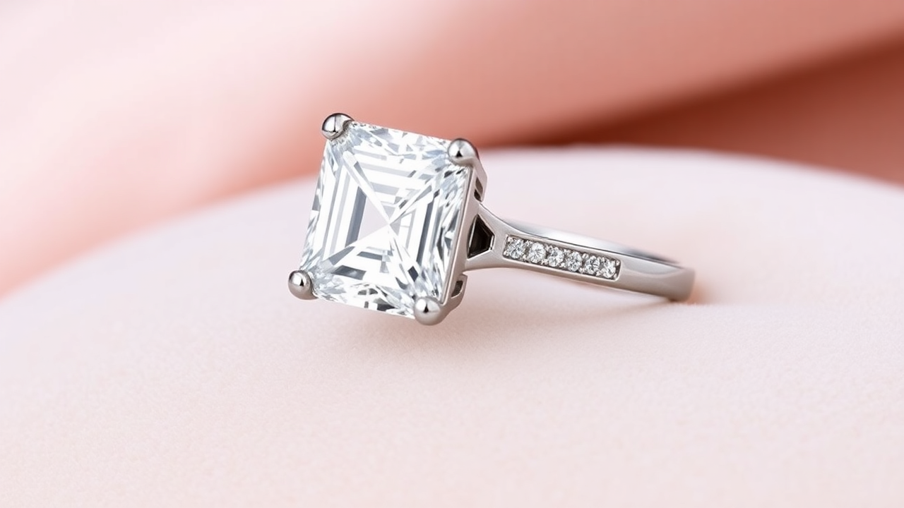 Asscher Cut Ring